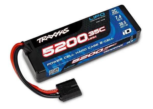 5200Mah 7.4V 2-Cell 35C Lipo Battery 1