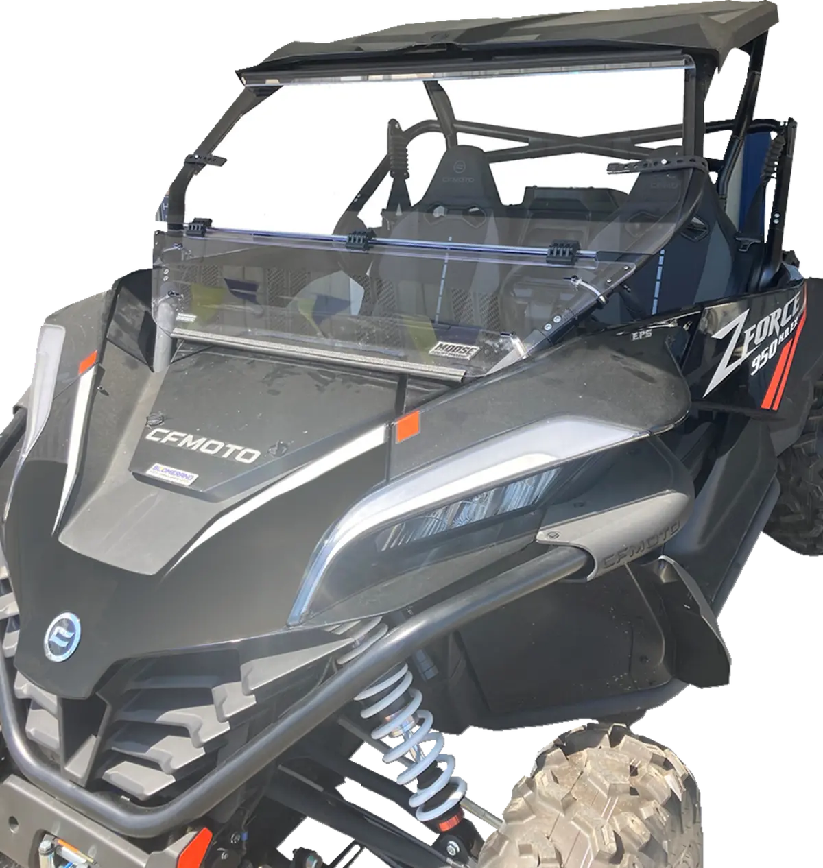 Moose Offroad Lema100-0050 Full Folding Windshield 2024+ Utv Utility Vehicle 1
