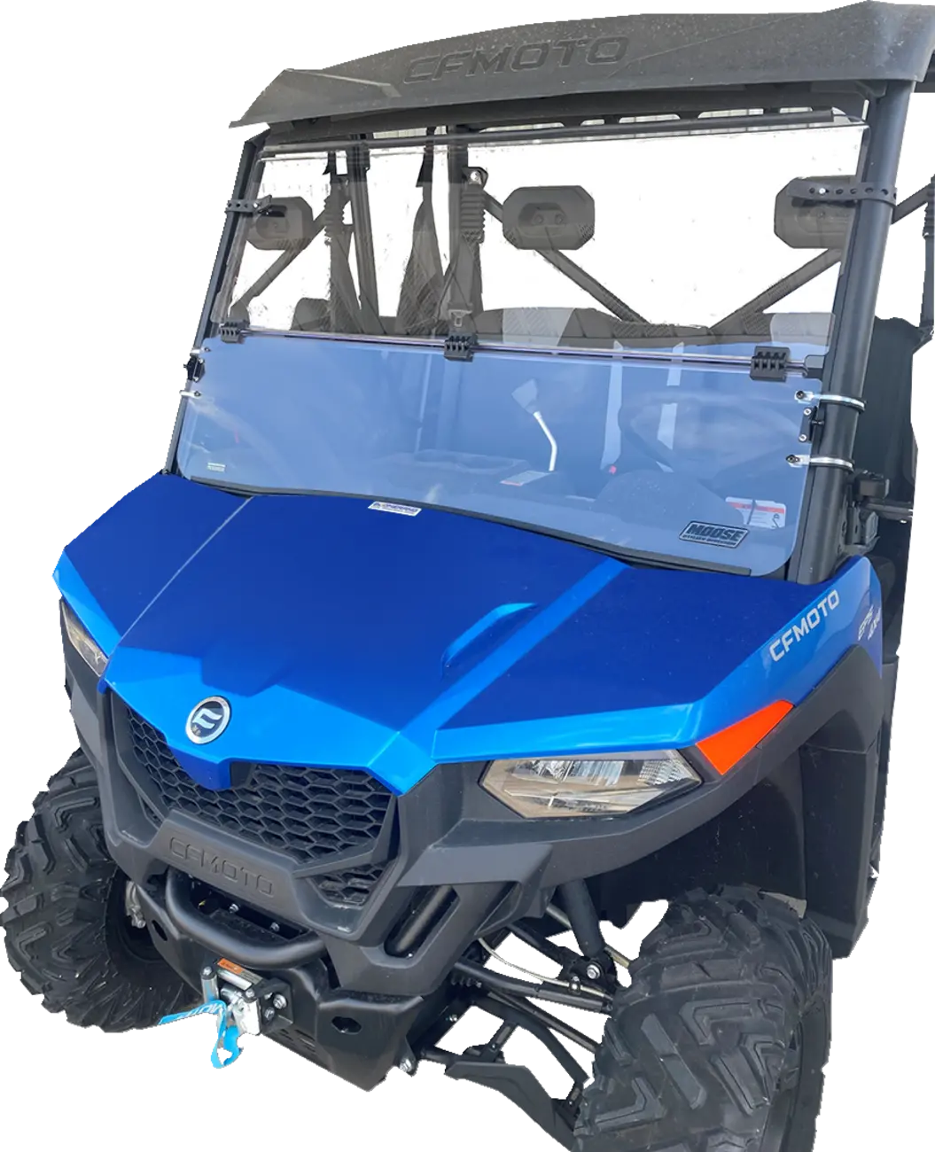 Moose Offroad Lema100-0052 Full Folding Windshield For U600 4X4 Vehicles 1