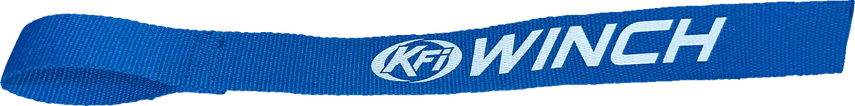 Kfi Products Wp-0030-Blu Hand Saver Strap Winch Blue Nylon 1