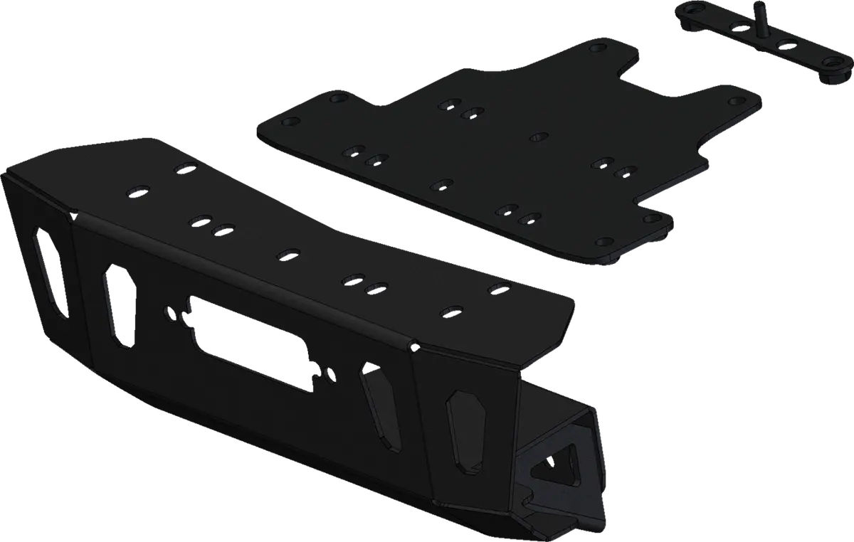 Kfi Products Winch Mount For Polaris Rzr 101890 – Front Mounting Kit For Off-Road Vehicles 1