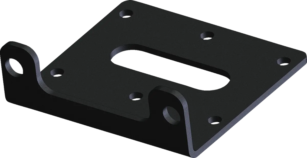 Kfi Products Winch Fairlead Mount - Standard For Warn 101715 1