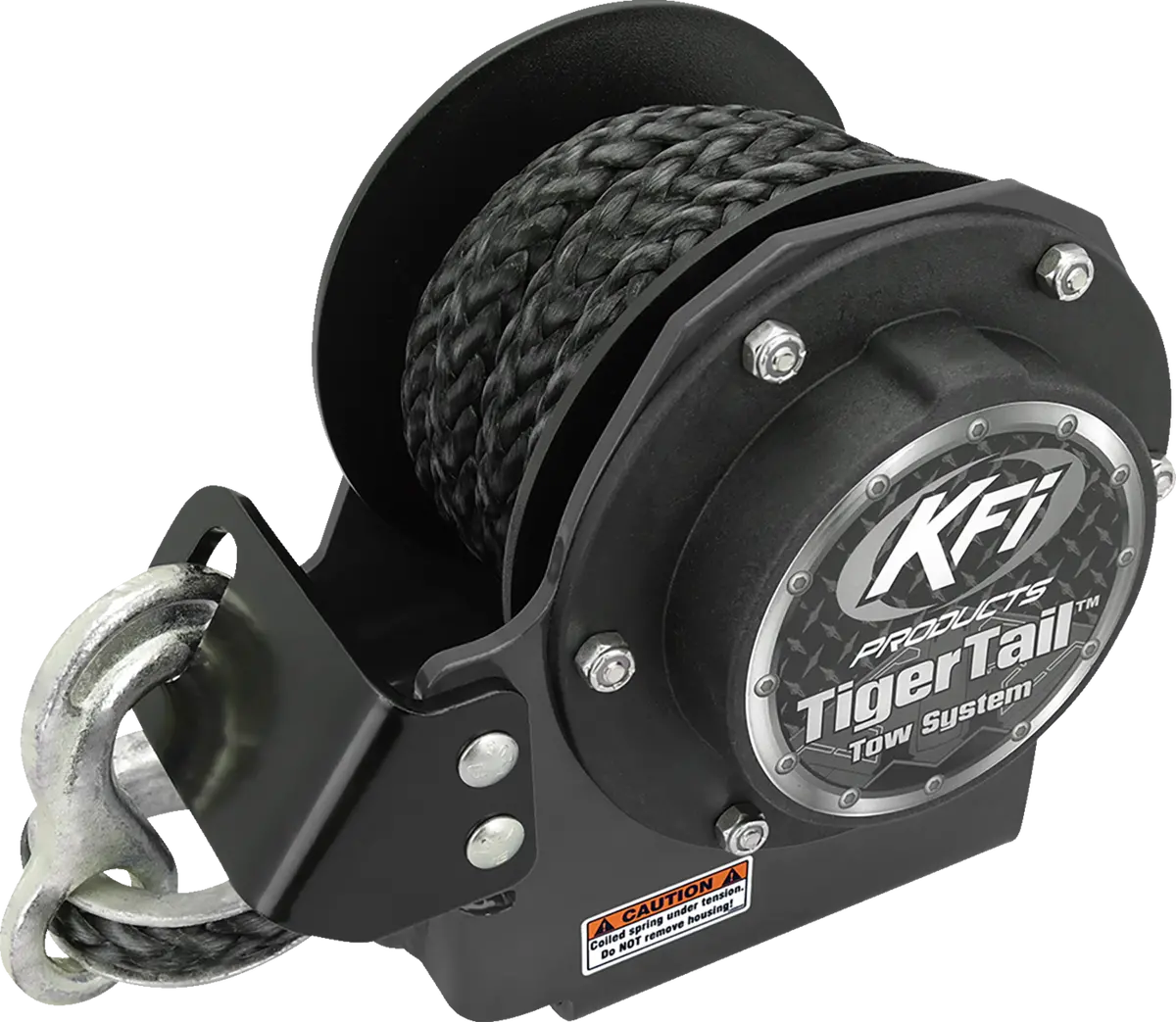 Kfi Products Tiger Tail Retractable Tow Rope - 12' For Atv/Utv 1