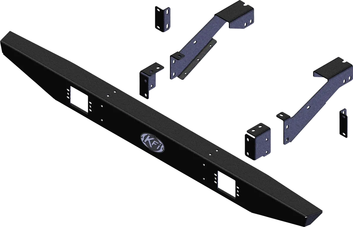 Kfi Products Rear Bumper For Polaris Ranger '14-'18 101540 - Durable Powder Coated Black 1
