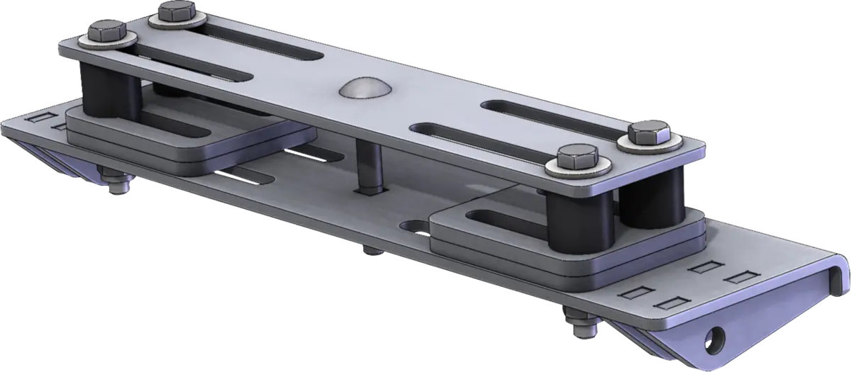 Kfi Products Hybrid Plow Mount 105515-R For Atv Frame Compatibility 1