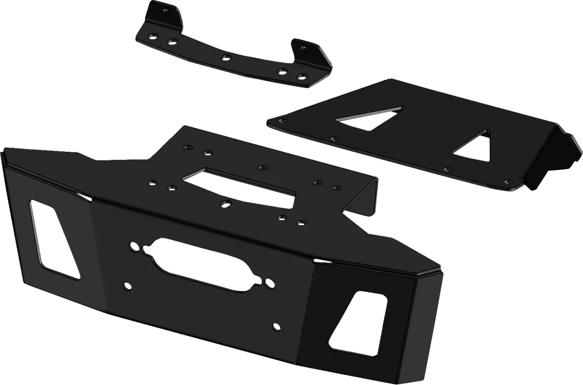 Kfi Products Winch Mount For Polaris Rzr 102100 – Heavy Duty Steel Fitment 1