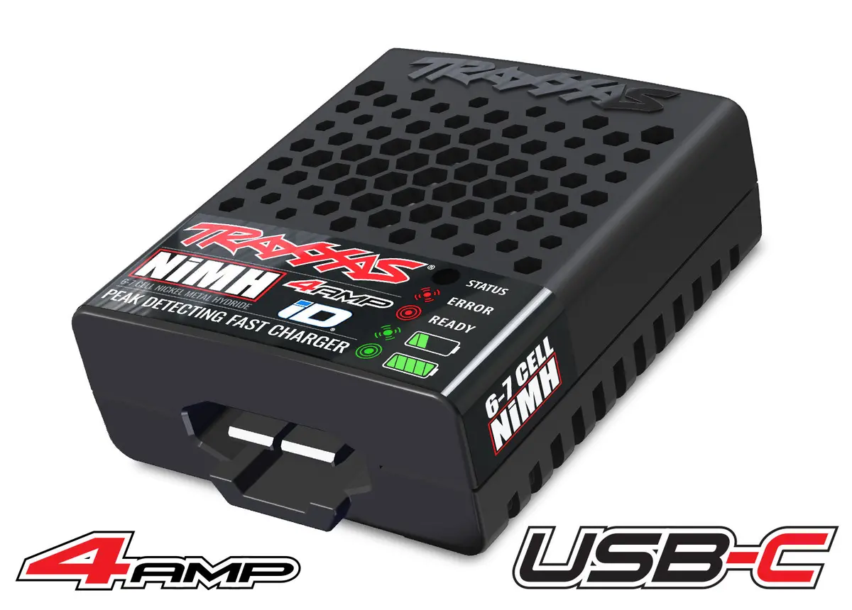 4-Amp Usb-C Charging Innovation With Traxxas Id® Technology - 2982 1