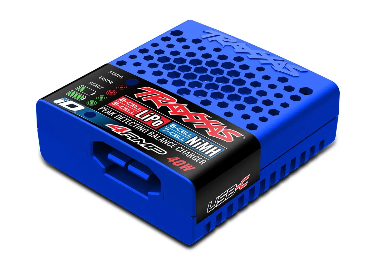 4-Amp Usb-C Multi-Chemistry Charger With Traxxas Id® Technology - 2985 1