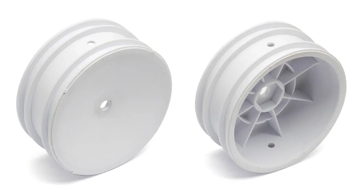 Associated 2Wd Front Wheels, 2.2 In, 12 Mm Hex, Whit 1