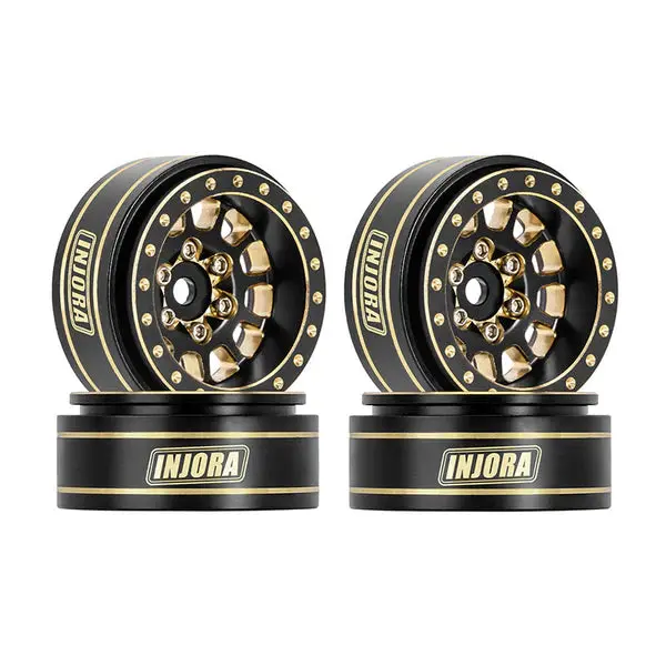 Injora 1.0 Plus Brass -3.75Mm Offset Wheels For Micro Crawlers (1101Bgd) 1