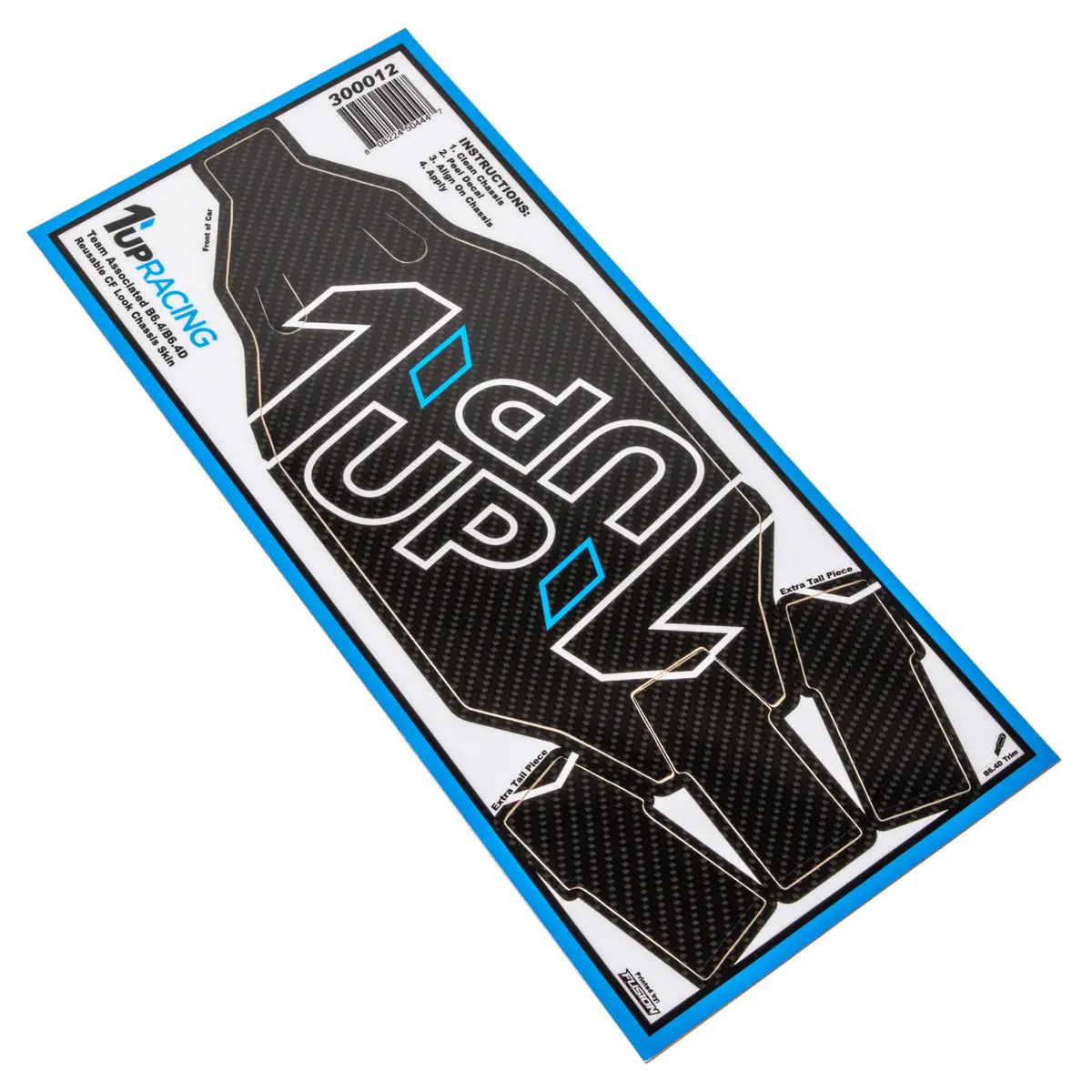 1Up Racing Cf Look Chassis Skin - Ae B6.4/B6.4D 1