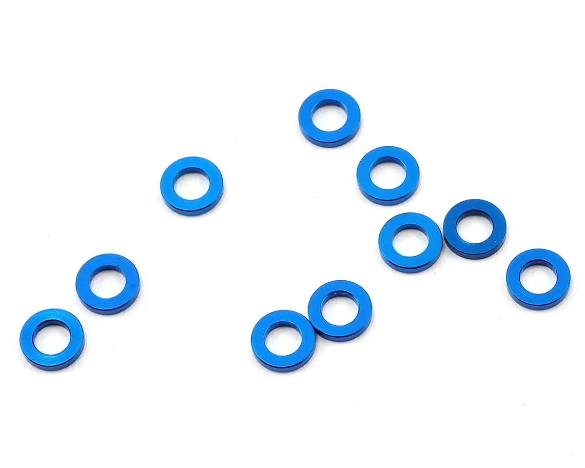 Team Associated 5.5X1.0Mm Aluminum Ball Stud Washer (Blue) (10) 1