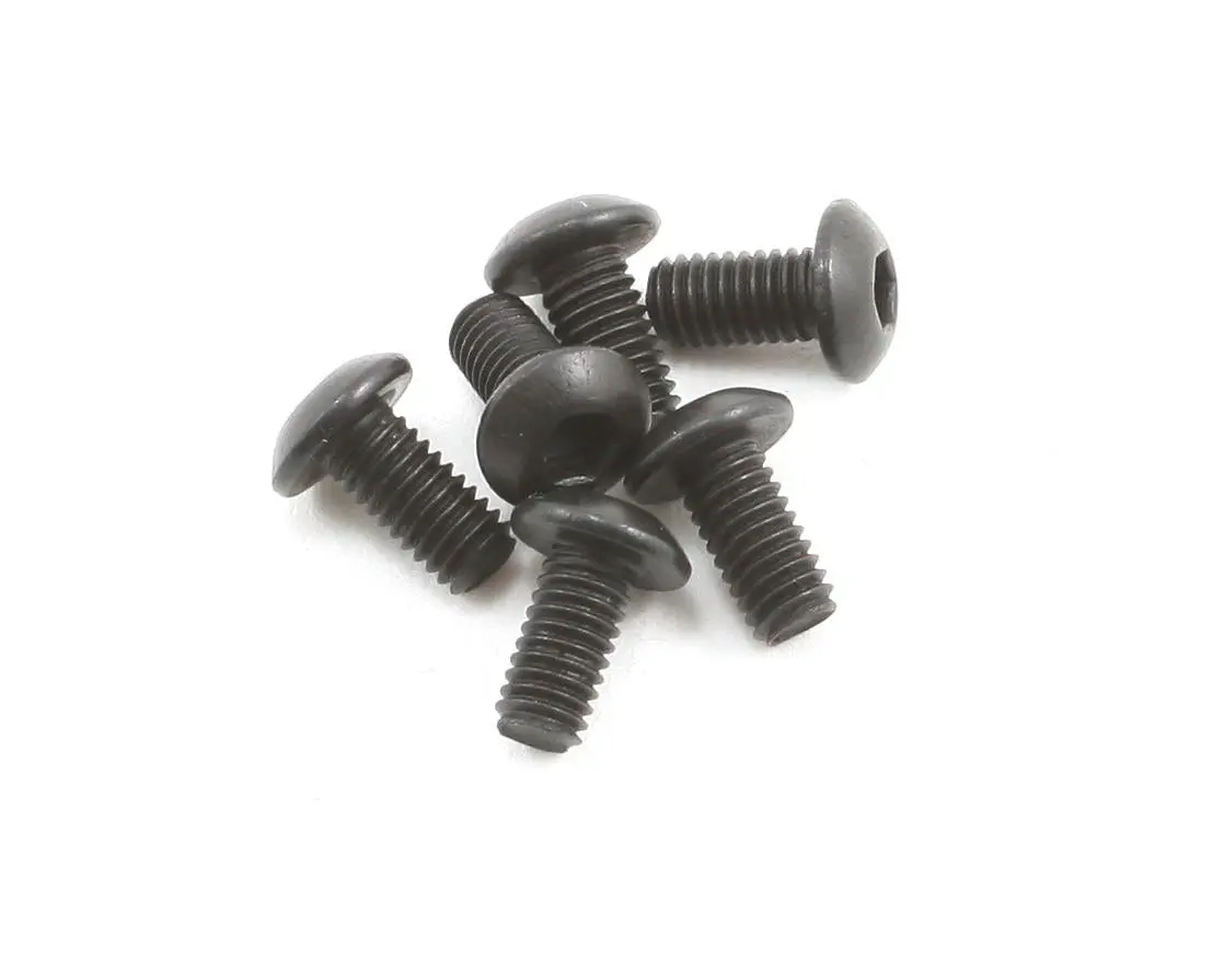 Team Associated 3X0.5X6mm Button Head Screw (6) 1