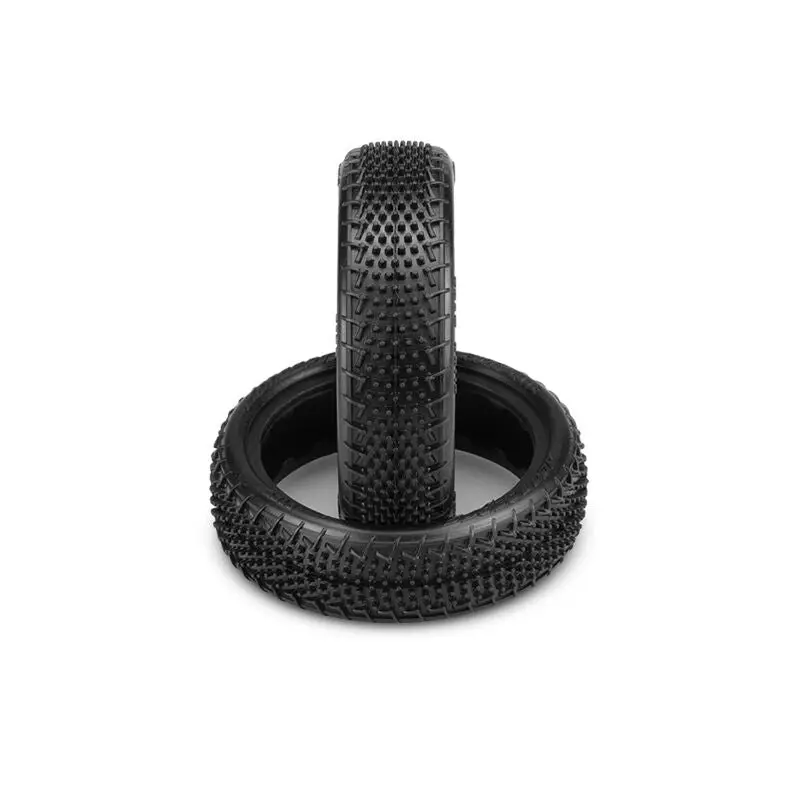 Jconcepts 1/10 Fuzz Bite Lp Slim 2.2” Front 2Wd Buggy Tires And Inserts, Pink Compound (2) 1