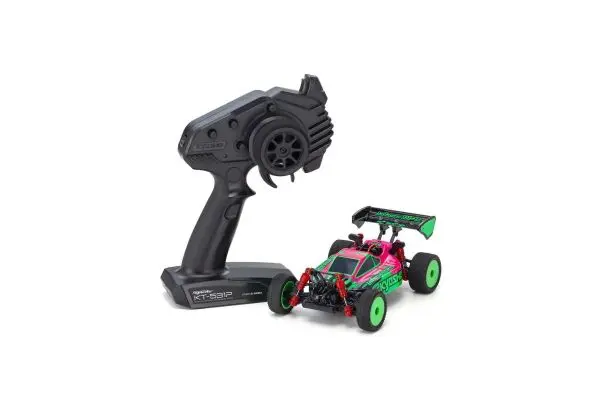 Mini-Z Buggy Ready Set Inferno Mp9 Tki Pink / Green 1