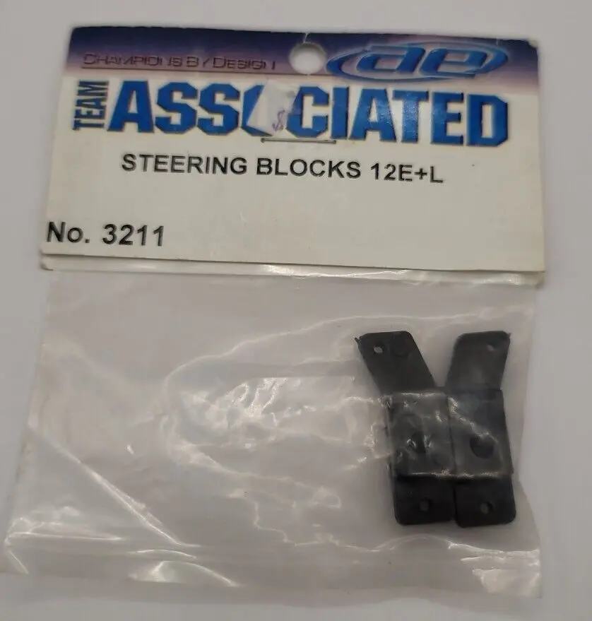 Team Associated 3211 Steering Blocks 12E+L 1