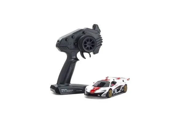 Mini-Z Rwd Series Ready Set Mclaren P1™ Gtr White/Red 32324Wr 1