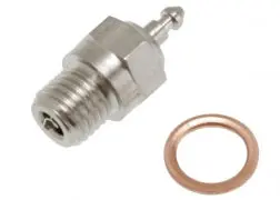 Glow Plug, Super-Duty (Long-Medium)/Gasket - 3232X 1