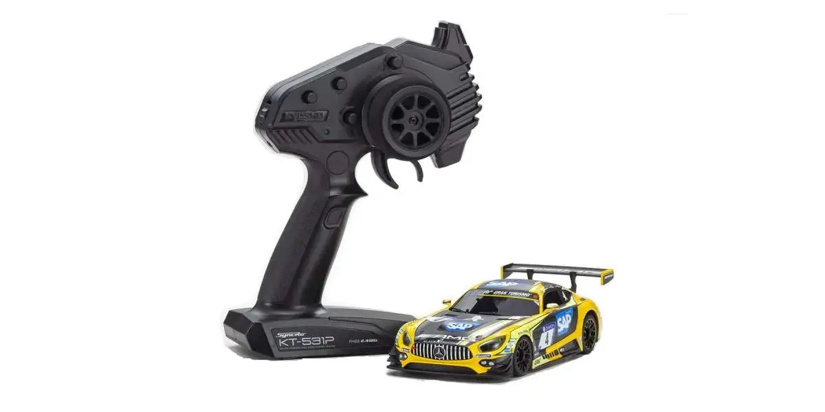 Mini-Z Rwd Readyset Mercedes-Amg Gt3 No.4 24H Nurburgring 2018 1