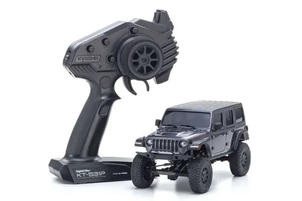 Kyosho Mini-Z 4X4 Jeep Wrangler Granite Crystal Metallic 1
