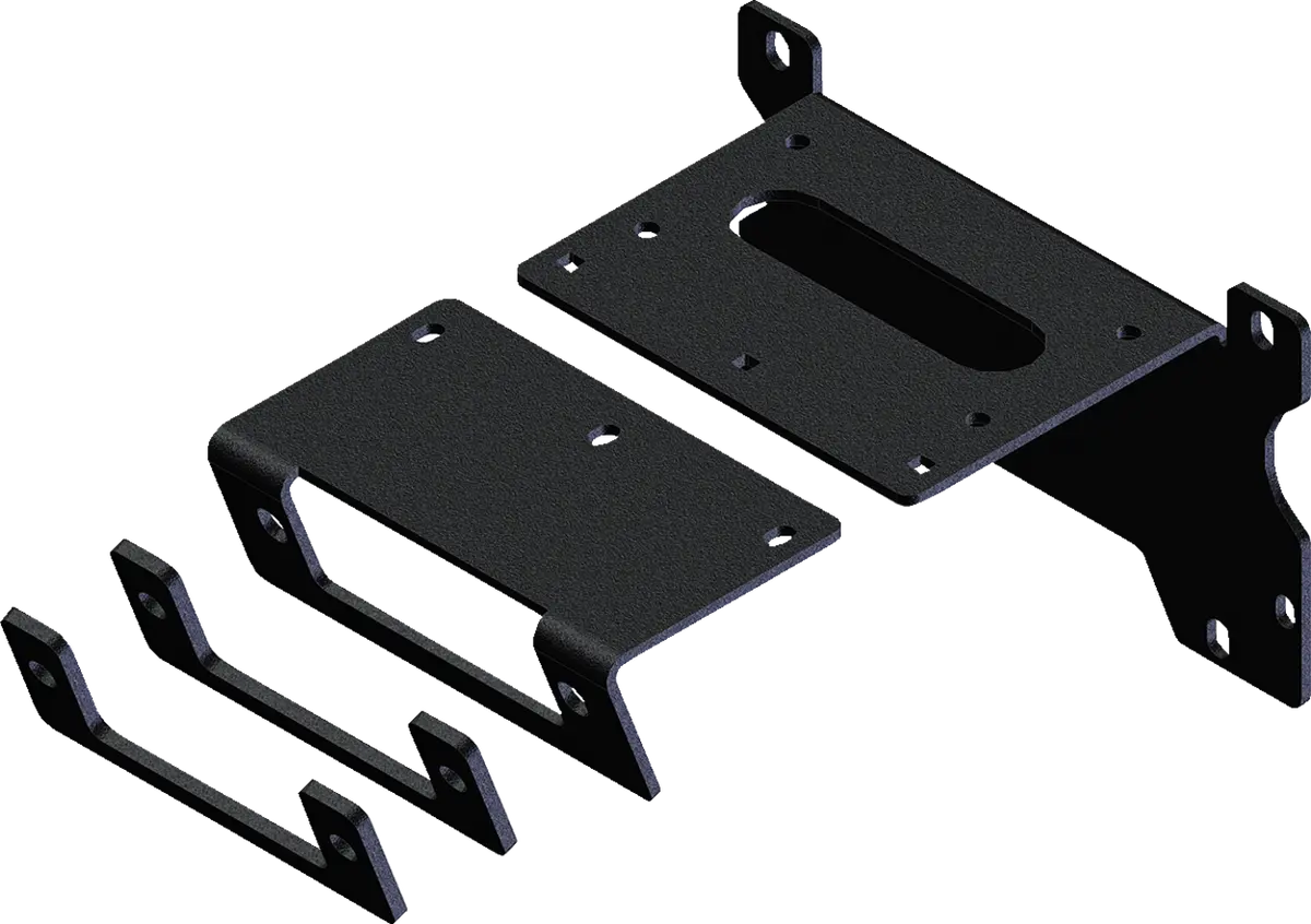 Kfi Products Winch Mount - Polaris 102180 Heavy Duty Steel Fitment 1