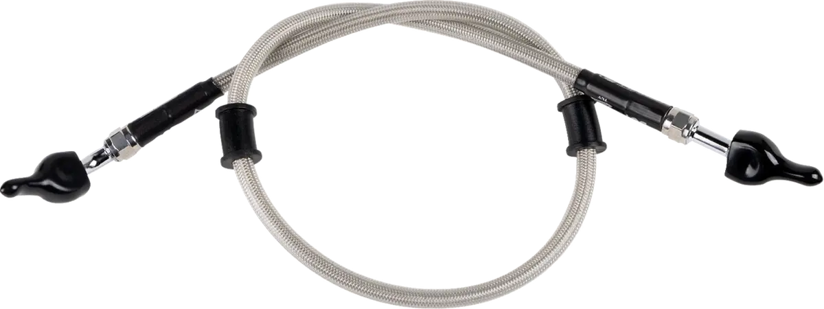 Moose Offroad Stainless Steel Brake Line Y01-2-043/P For Enhanced Brake Performance 1