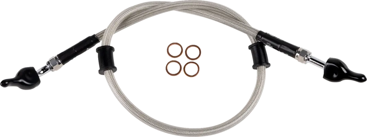 Moose Offroad Stainless Steel Brake Line Y01-2-043/P For Enhanced Brake Performance 2