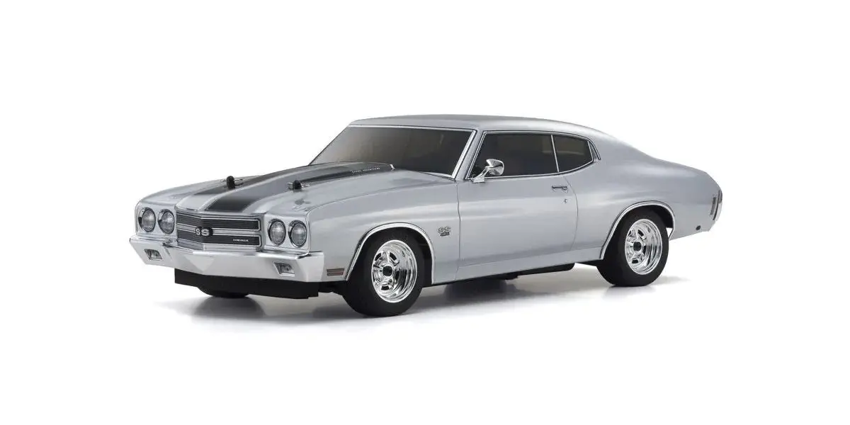 Kyosho 1/10 Scale Radio Controlled Electric Powered 4Wd Fazer Mk2 Fz02l Series Readyset 1970 Chevy® Chevelle® Ss™ 454 Ls6 Cortez Silver 2