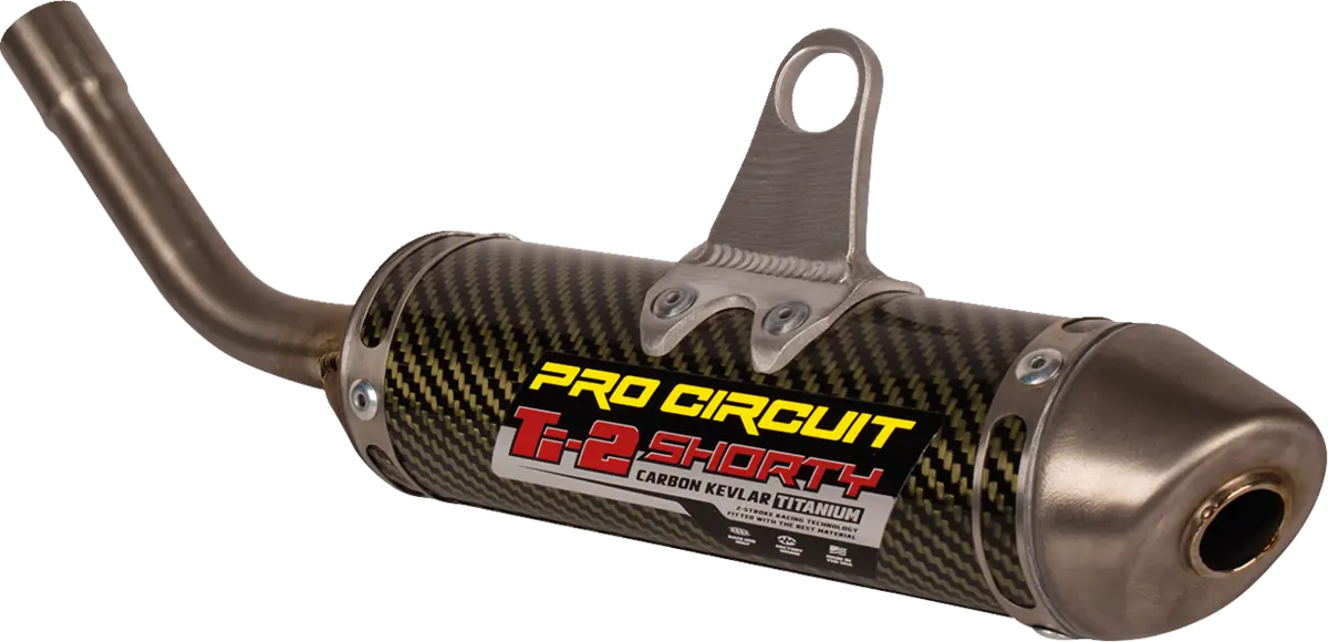 Pro Circuit Ti-2 Shorty Silencer Ktm 65 Sx Husqvarna Tc 65 Gas Gas Mc 65 1152465K 1