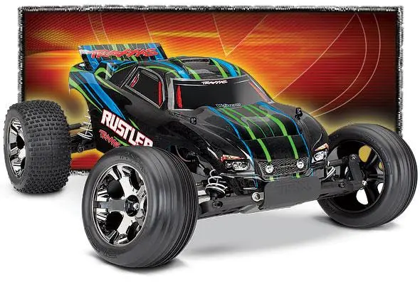 Traxxas Rustler Vxl 4X4 Rtr 2Wd Tra37076-4 1