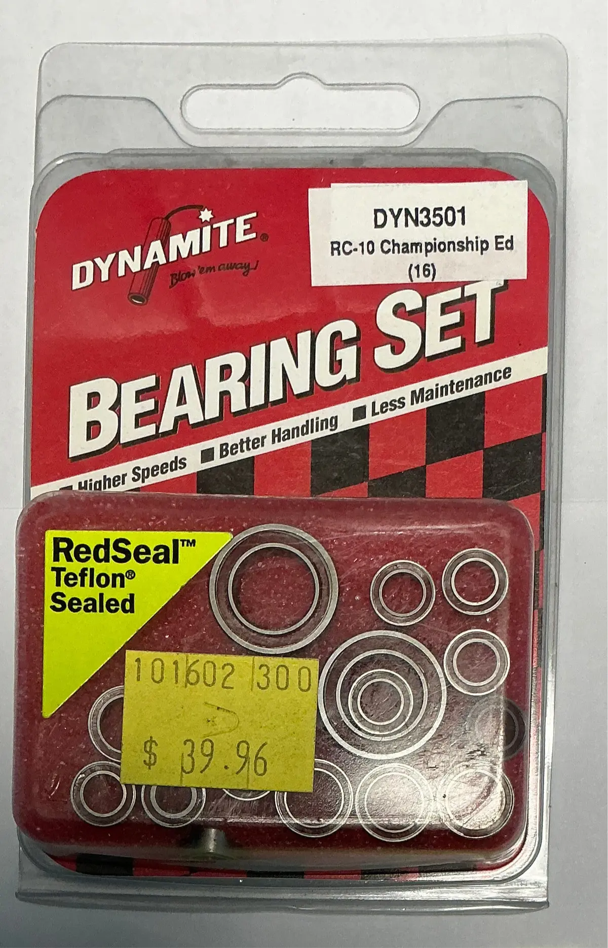 Dynamite Rc10 Championship Ed (16) Dyn3501 Bearing Set Vintage 1