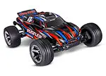 Rustler® Brushless: 1/10 Scale Stadium Truck With Tq™ 2.4 Ghz Radio System - Red 1