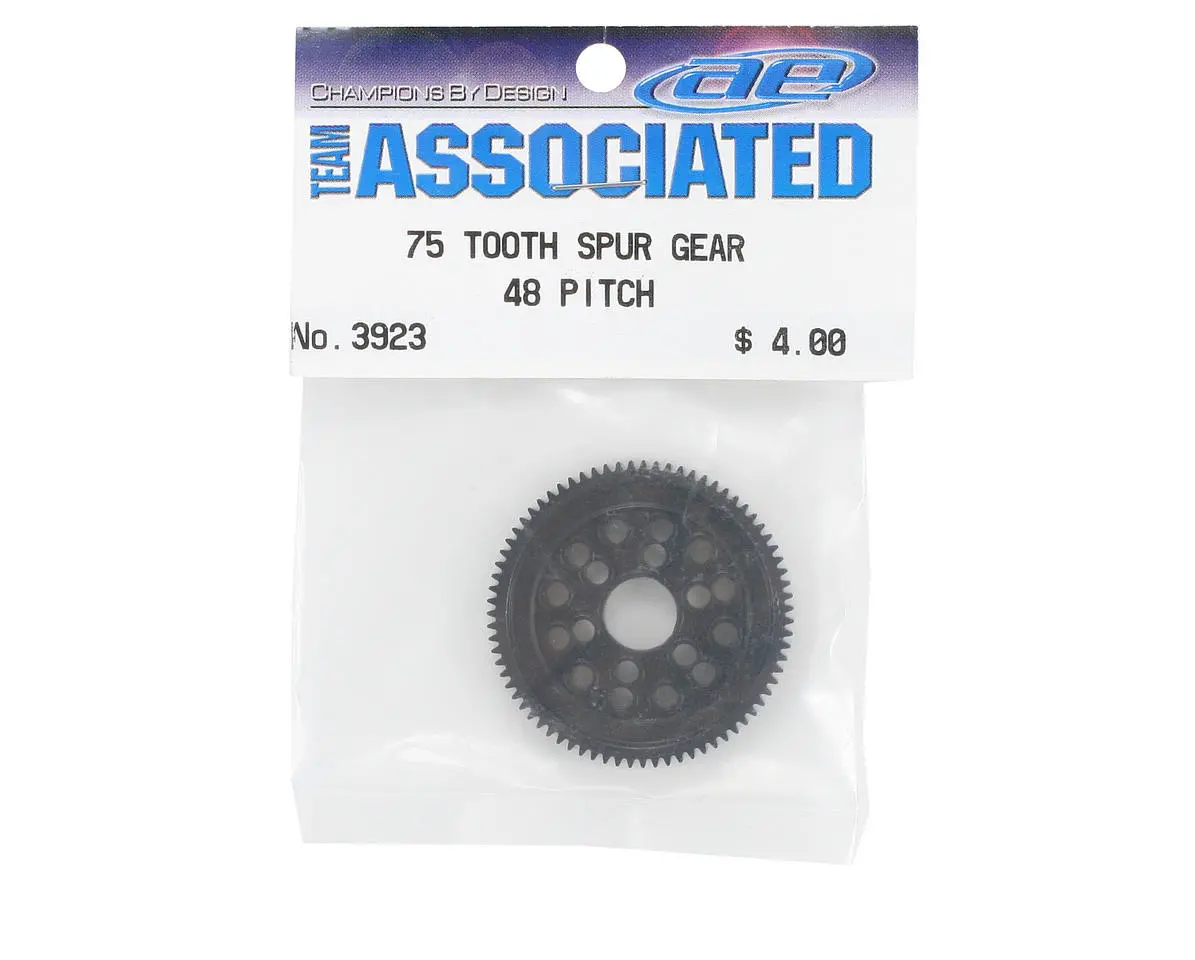 Team Associated 3923 75 Tooth Spur Gear 48 Pitch 1