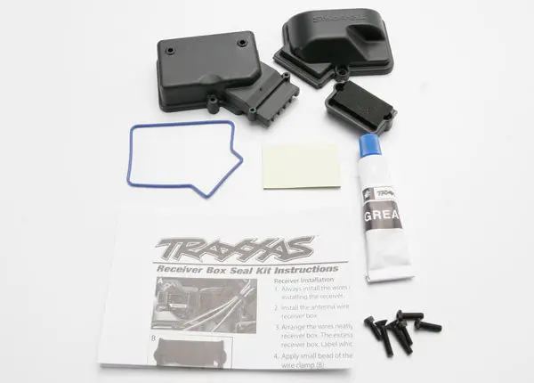 Box, Receiver (Sealed)/ Foam Pad/ Silicone Grease/2.5X8mm Bcs (2)/ 3X10mm Ccs (2)/ 3X15mm Ccs (2) - 3924 1