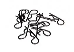 Body Clips, Heavy Duty (Black) (12) - 3934A 1