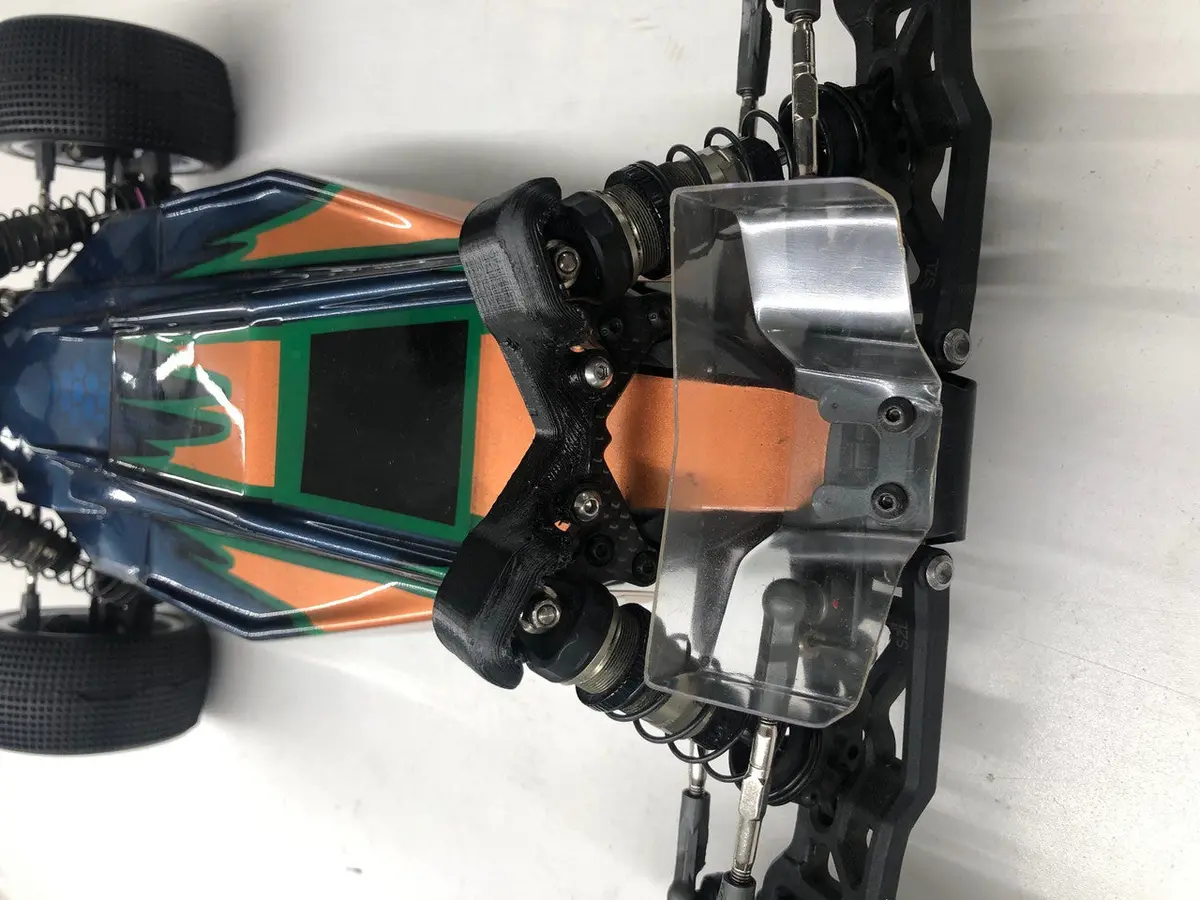 Rc One Front Shock Tower Cover 22 5.0 C/F 2