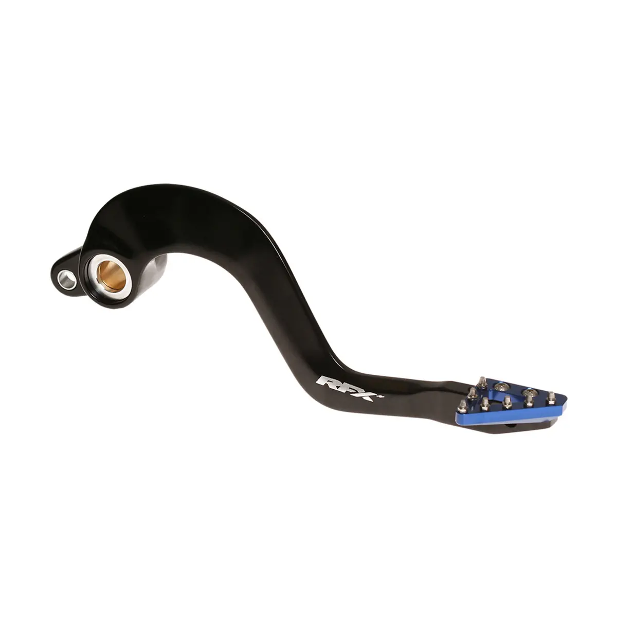 Rfx Fxrb 40401 99Bu Blue Rear Brake Pedal Soild-Tip 2005-2025 Yamaha Yz125/250 1
