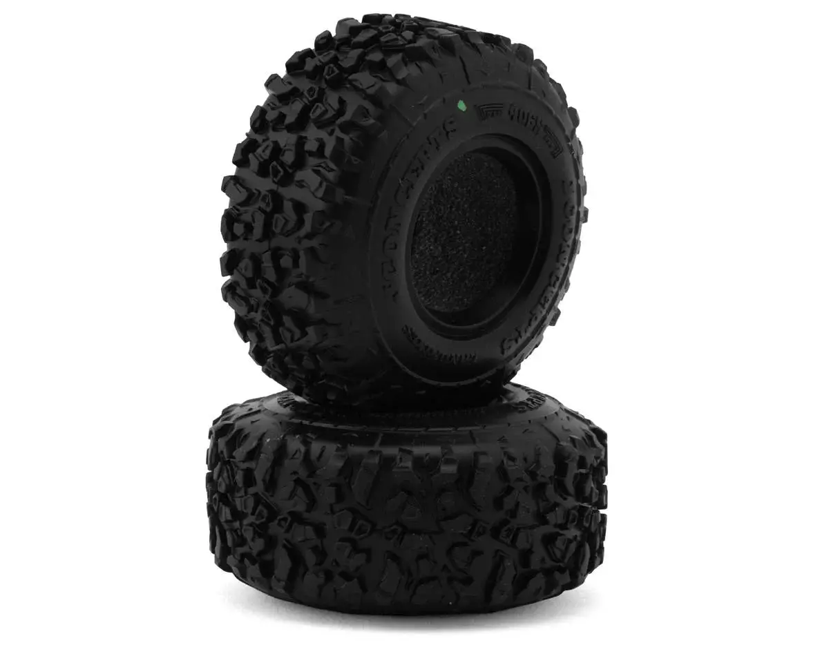 Jconcepts Landmines 1.0" All Terrain Crawler Tires (2) (2.25”) (Green) For Traxxas Trx-4M 1