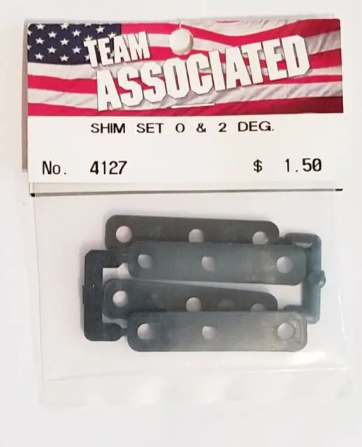 Team Associated No. 4127 Shim Set 0 & 2 Deg. 1