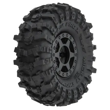 1/24 Mickey Thompson Baja Pro X F/R 1.0" Mtd 7Mm Black Holcomb (4) - Pro1021510 1