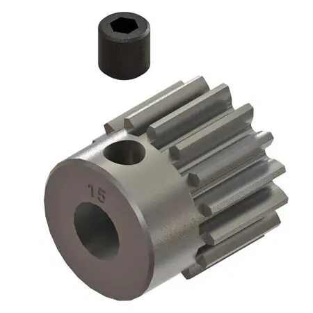 Arac7875 Pinion Gear 15T 0.8Mod: 4X4 1
