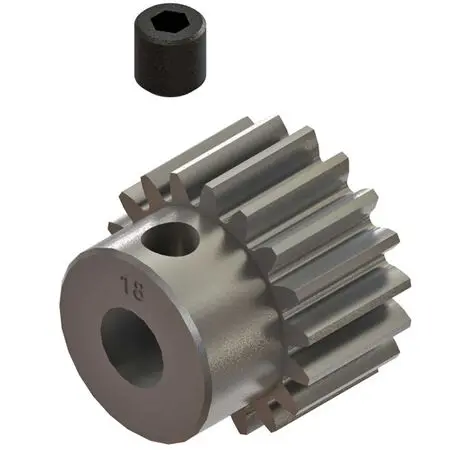 Arac7877 Pinion Gear 18T 0.8Mod: 4X4 1