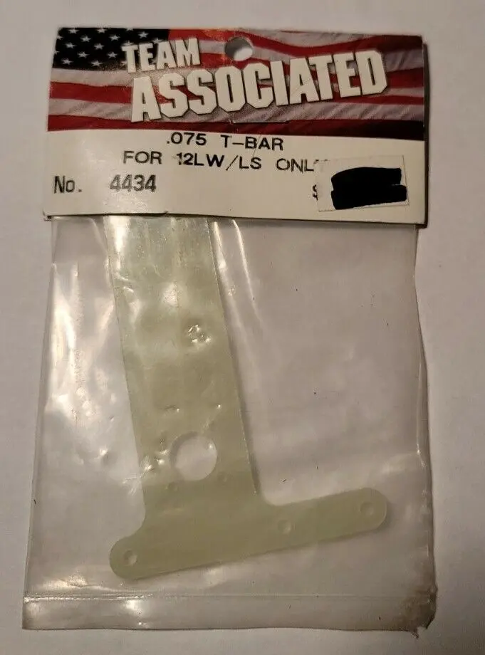 Team Associated # 4434 T Bar .075 Rc12lw Rc12/Ls Vintage Rc Pan Car 1