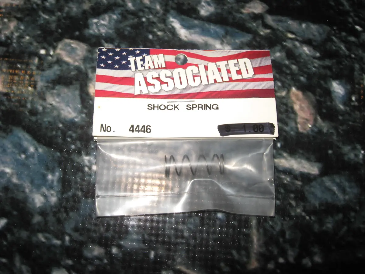 Team Associated Pan Car Shock Spring Steel (1) # 4446 1