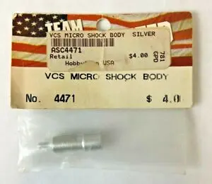Vintage Team Associated - Vcs Aluminum Micro Shock Body - Rare - #4471 1