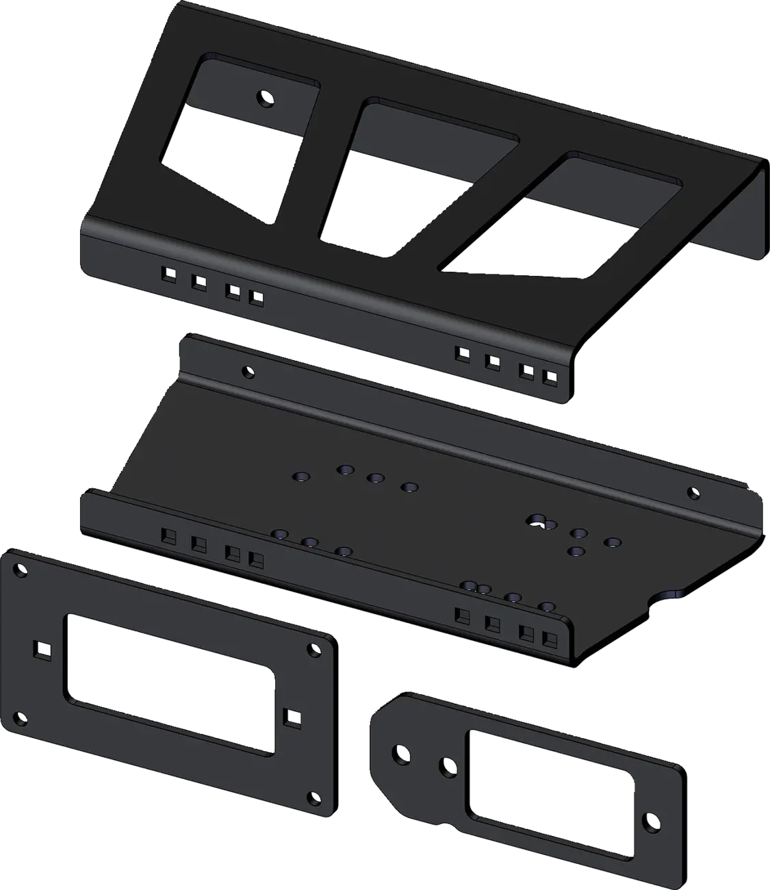 Kfi Products Winch Mount For Bobcat 100850 – Heavy Duty Atv & Utv Fitment 1