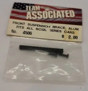 Team Associated No. 4506 Front Suspension Brace Aluminum Rc12l Pan Car Vintage Rc 1