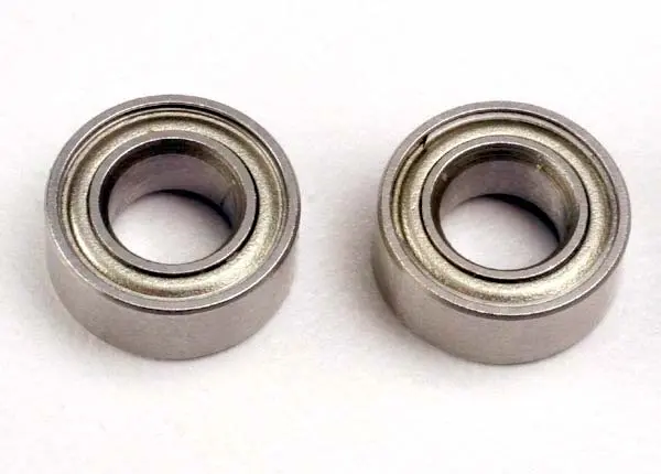 Ball Bearings (5X10x4mm) (2) (Metal Shielded, For Clutch Bell) - 4609 1