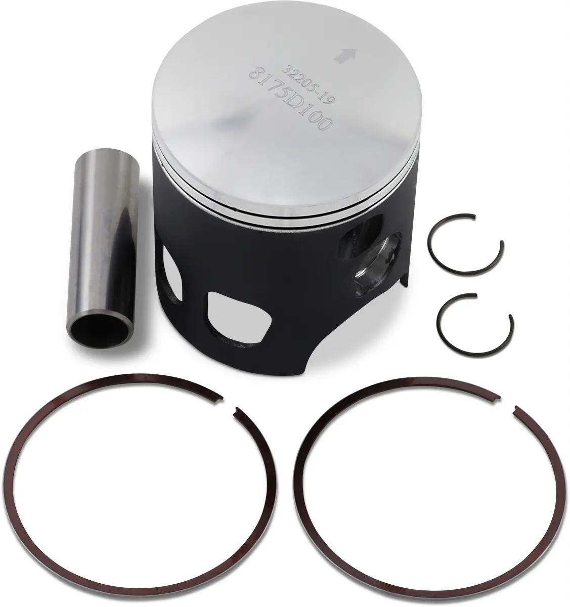 Wossner 8175D100 Piston Kit 1983-1986 Yamaha Ytz250 It250 69Mm 1