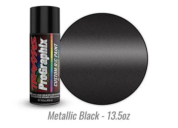 Body Paint, Prographix®, Metallic Black (13.5Oz) - 5075X 1